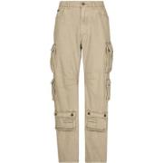 Beige Cargo Bukser