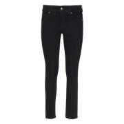 Sort Slim Fit Fem-Lommers Jeans