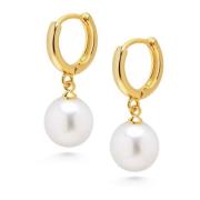 Mens Pearl Drop Earrings