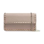 Elegant Skinn Clutch Veske