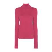 Fuchsia Jersey Sweater