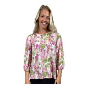 Blomstrete Bluse Sammy.Sp24 Rose