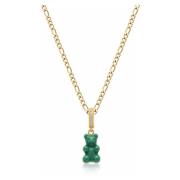 Mens Green Gummy Bear Necklace