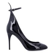 Svart Patent Stiletto Pumps