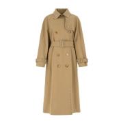 Stilig Trench Parka Jakke