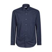 Midnight Blue Slim Fit Skjorte