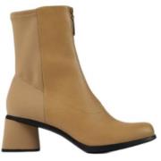 Beige Bootie for Kvinner