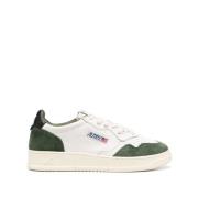 Svart Semsket Medalist Lave Sneakers