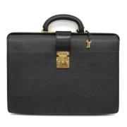 Pre-owned Leather briefcases