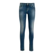 Dame Denim Skinny Jeans Outlet Pris