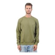 Casual Grønn Sweatshirt French Terry Stil