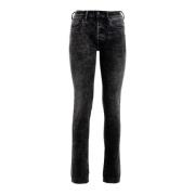 Slim Fit Svart Denim Jeans