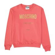 Stilig Rosa Logo Sweatshirt for Menn