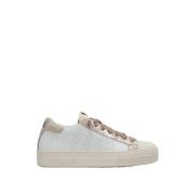 Thea Champagne Sneakers Hvit Gull Tone