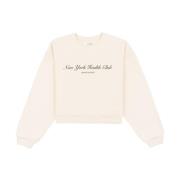 Kremet Cropped Crewneck Sweatshirt