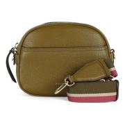 Hammret skinn crossbody veske Nina