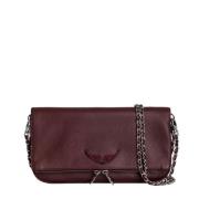 Rock Grained Clutch med Dobbel Kjede