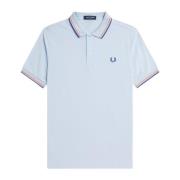 Polo med dobbel stripe M3600