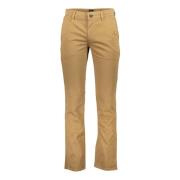 Brun Slim Fit Herrebukse