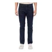 Blå Skinny Fit Denim Jeans