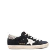 Marine Stjerne Glitter Semsket Sneakers