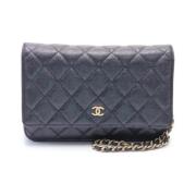 Pre-owned Leather chanel-bags