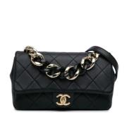 Pre-owned Leather chanel-bags