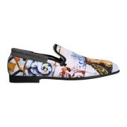 Majolica Print Loafers