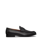 Sort Skinn VLogo Signature Slip-On Sko