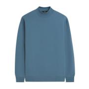 Sporty Klassisk Sweatshirt med Turtle Neck