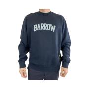 Svart Sweatshirt Over Modell 180cm 76kg