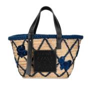 Pre-owned Raffia totes