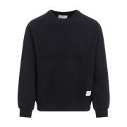 Blå Sweatshirt Aw24 Herremote