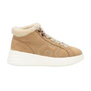 Rebel Suede Sneakers i Biscotto Farge