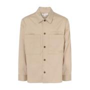 Allsidig Beige Overshirt