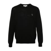 Svart Sweatshirt Aw24 Herremote