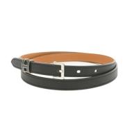 Pre-owned Leather belts