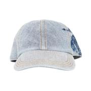 Rytter Jacquard-Vevd Denim Lue