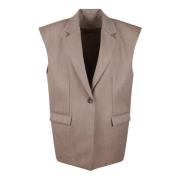 Ermeløs Ull Taylor Blazer Vest