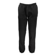 Sporty Sweatpants med Brodert Logo