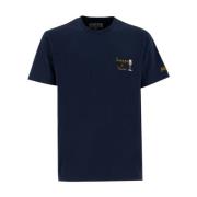 Brodert Crew Neck T-skjorte