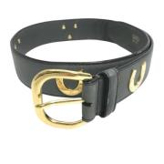 Pre-owned Leather belts