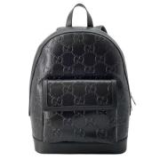 Pre-owned Leather backpacks