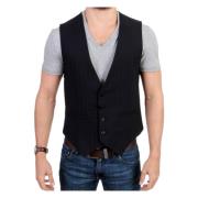 Elegant Stripet Casual Vest