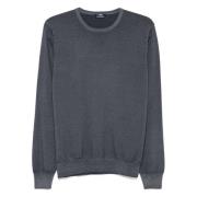 Ull Crew-Neck Strikkeplagg