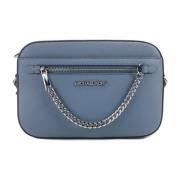 Jet Set Denim Kjede Crossbody Veske