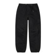 Svart Bomull Cinch Pant Limited Edition