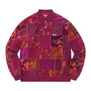 Blomster Patchwork Velour Polo