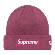 Begrenset opplag Box Logo Beanie Plum