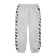 Hevet broderi Sweatpant Heather Grey